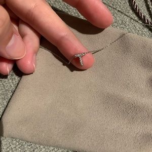 Letter T charm